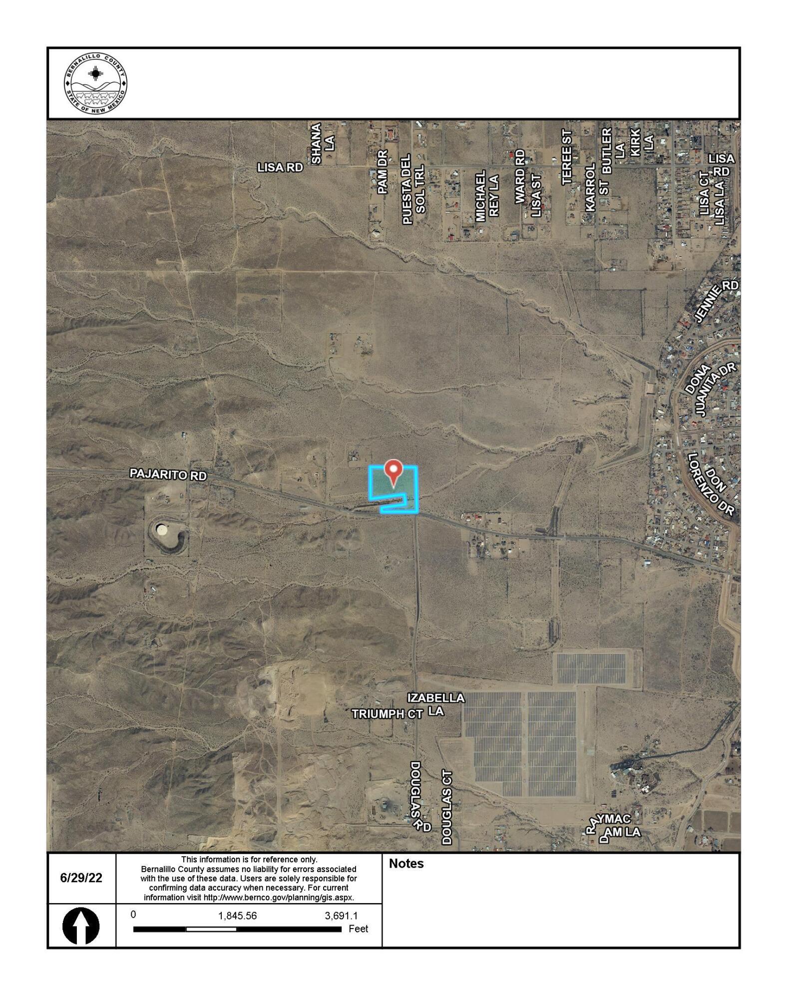 Photo 5 —  Off Pajarito (N9) Road SW