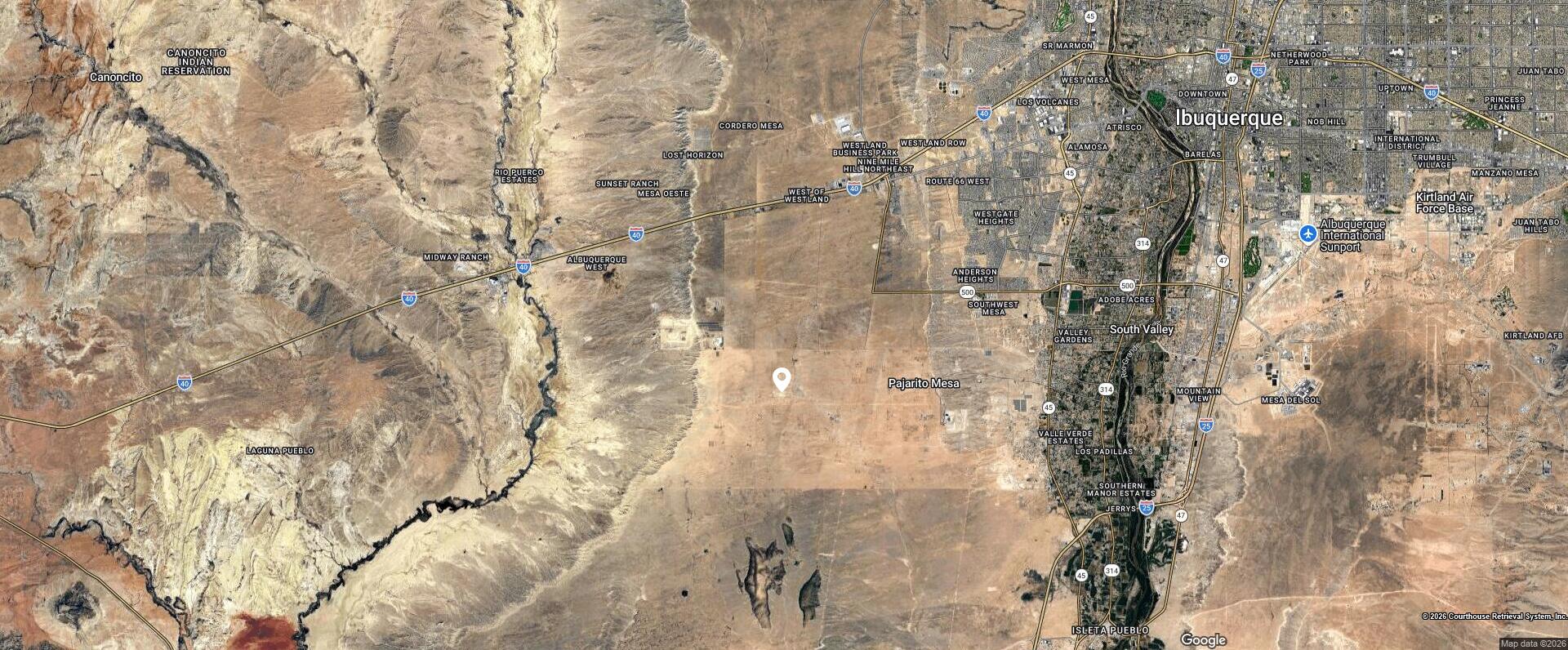 Photo 3 —  Off Pajarito (N88) Road SW
