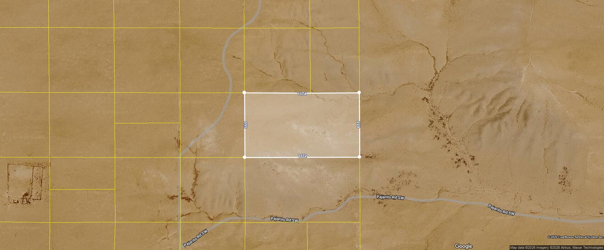 Photo 2 —  Off Pajarito (N88) Road SW