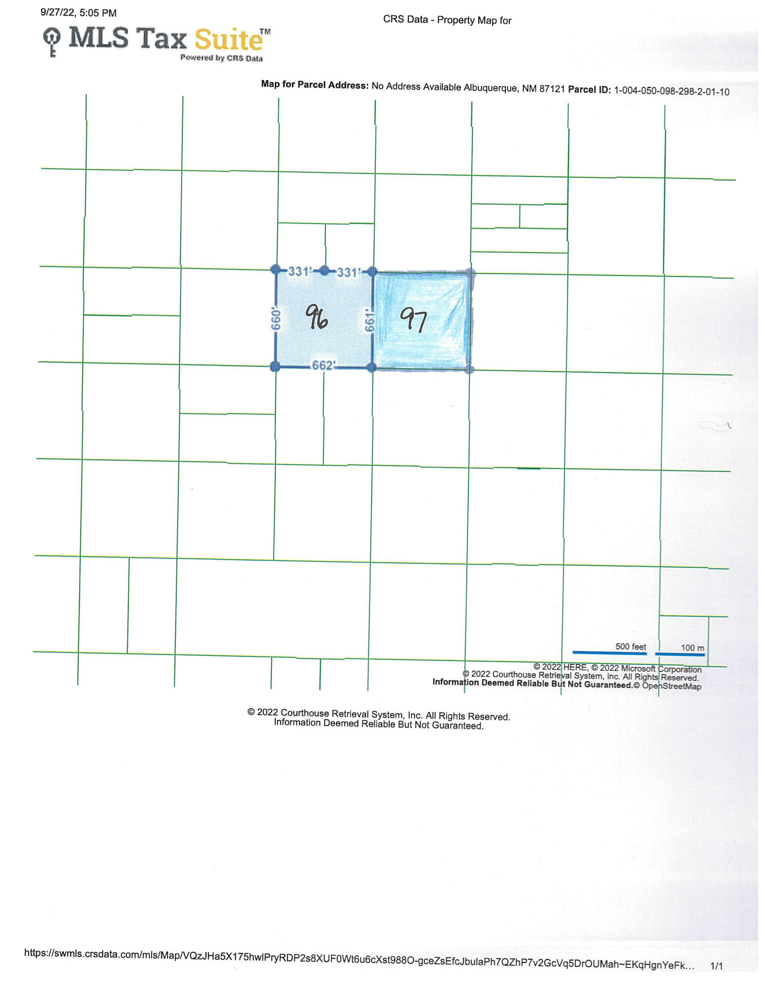  Off Pajarito (N96,97) Road SW