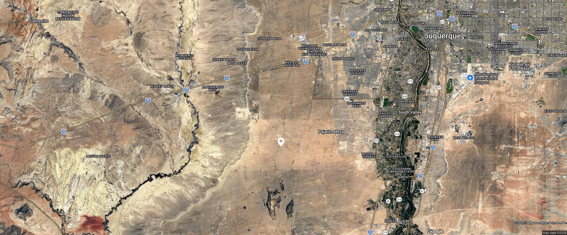 Photo 2 —  Off Pajarito (N96,97) Road SW