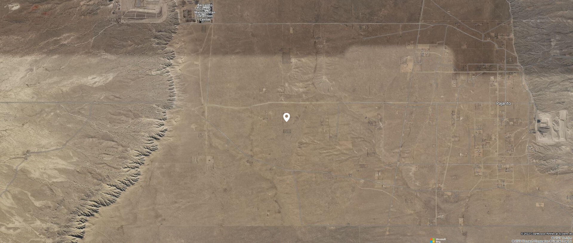 Photo 6 —  Off Pajarito (N100,104) Road SW
