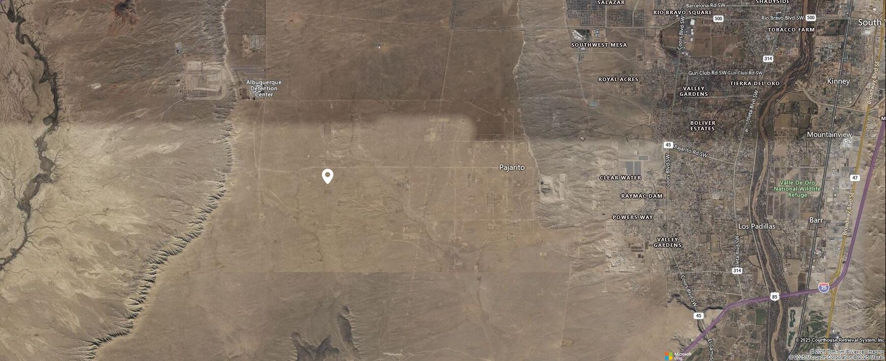 Photo 7 —  Off Pajarito (N100,104) Road SW