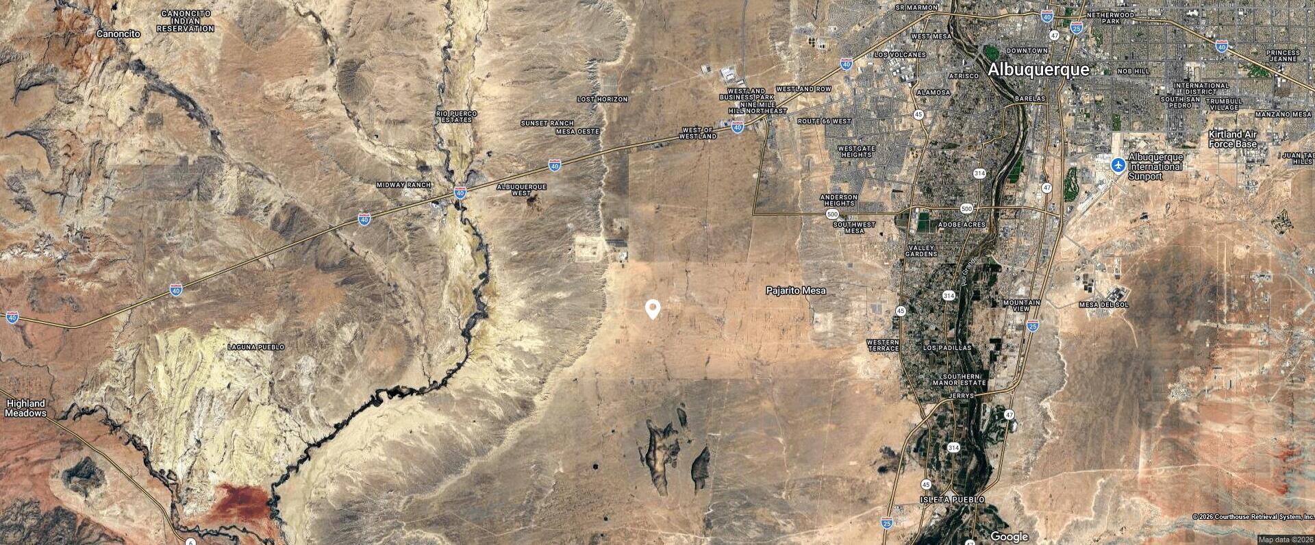 Photo 2 —  Off Pajarito (N101) Road SW
