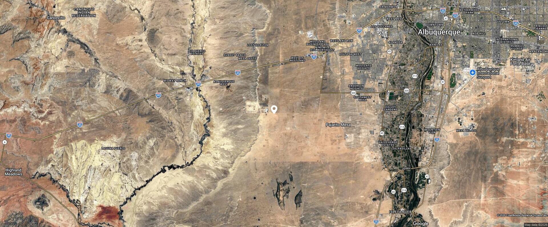 Photo 3 —  Off Pajarito (N72) Road SW