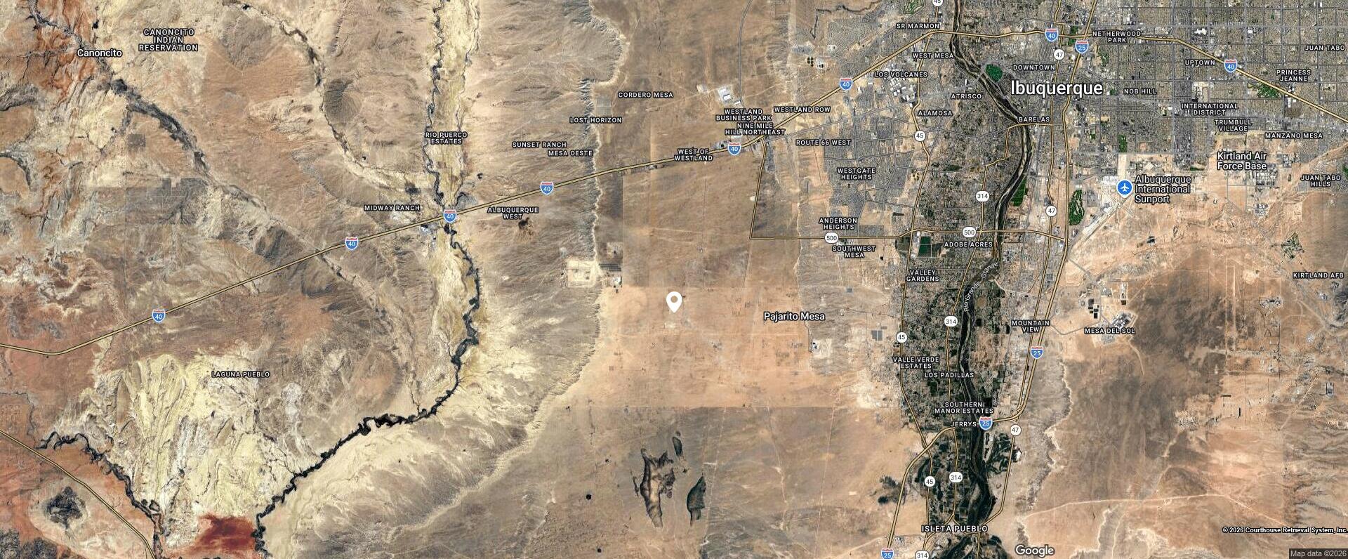 Photo 3 —  Off Pajarito (N87) Road SW