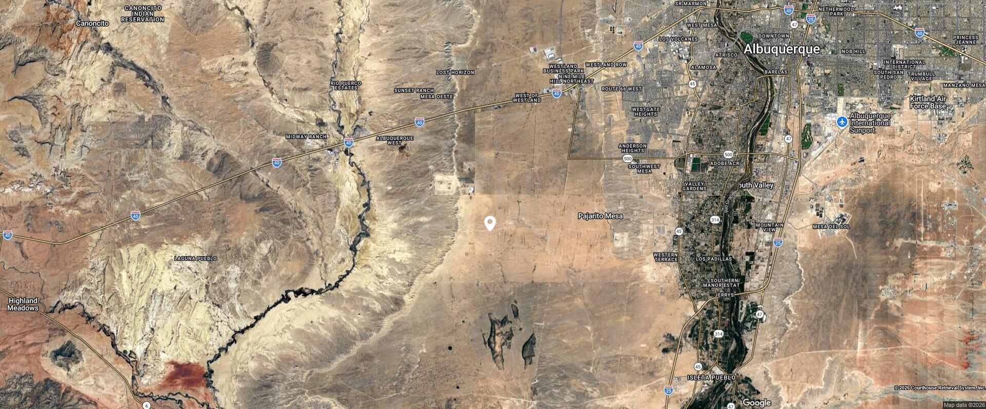 Photo 2 —  Off Pajarito (N99) Road SW
