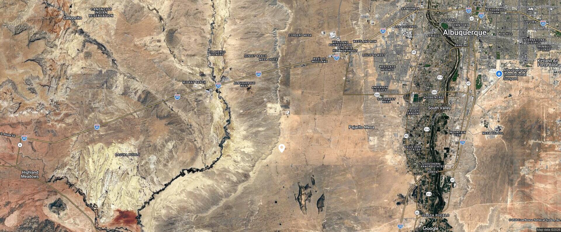 Photo 2 —  Off Pajarito (N128,131) Road SW