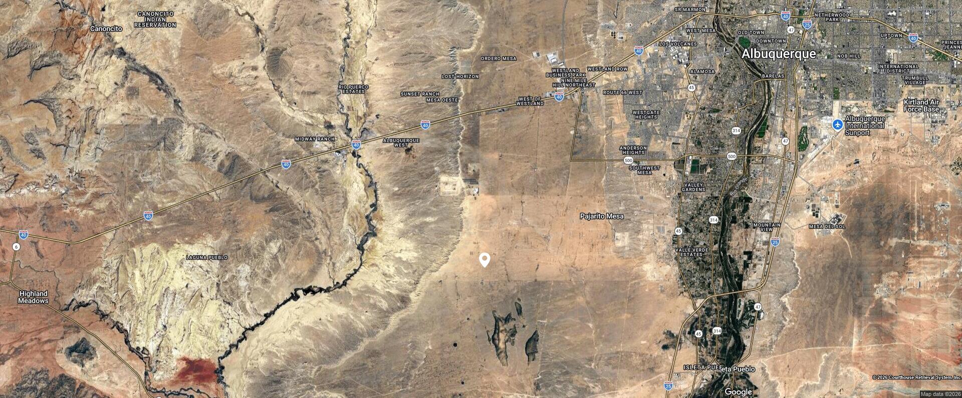Photo 2 —  Off Pajarito (N132) Road SW