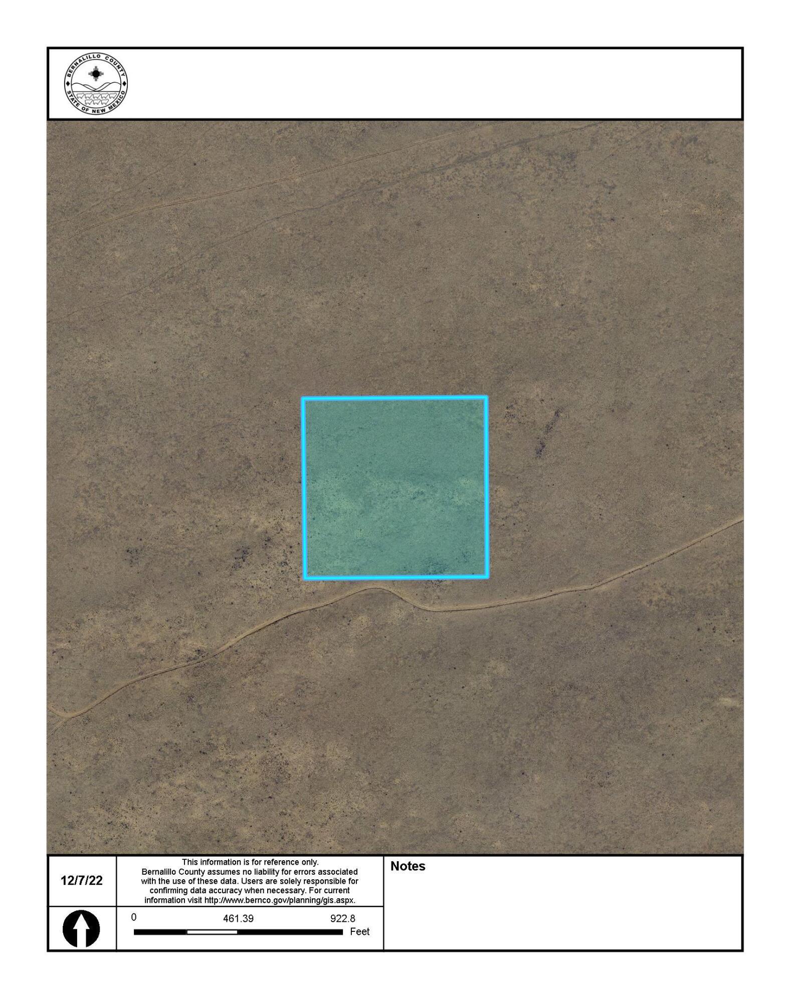 Photo 7 —  Off Pajarito (N133,134,135) Road SW
