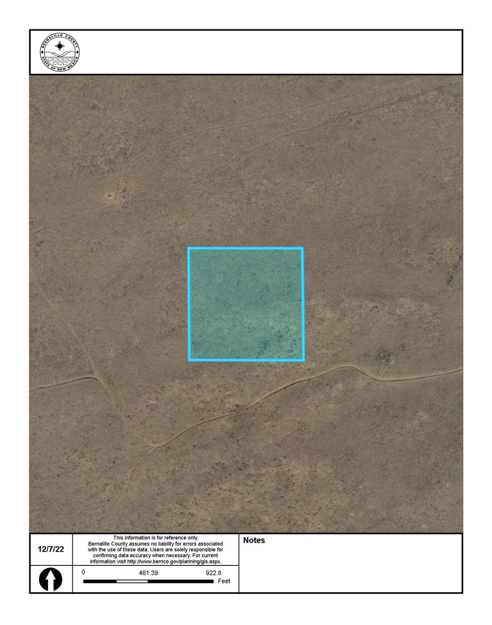 Photo 8 —  Off Pajarito (N133,134,135) Road SW