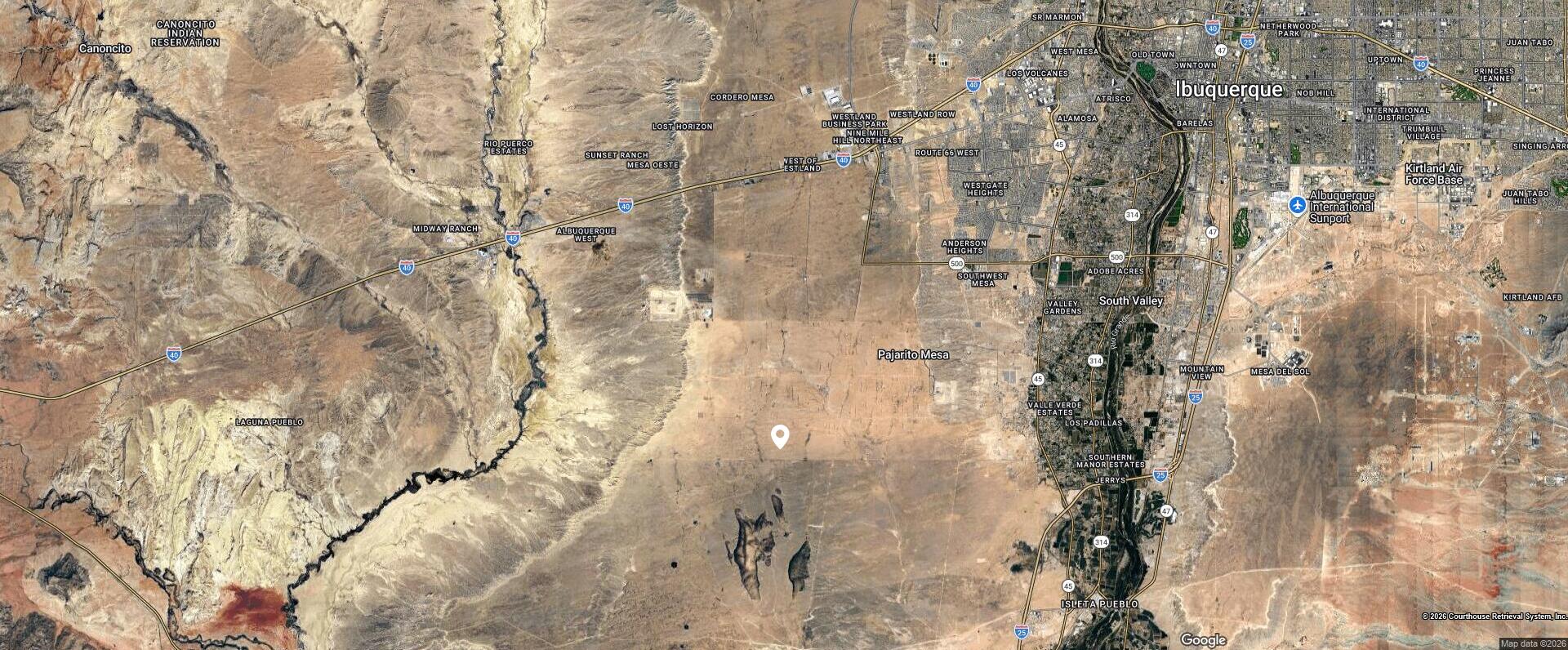 Photo 2 —  Off Pajarito (N143) Road SW