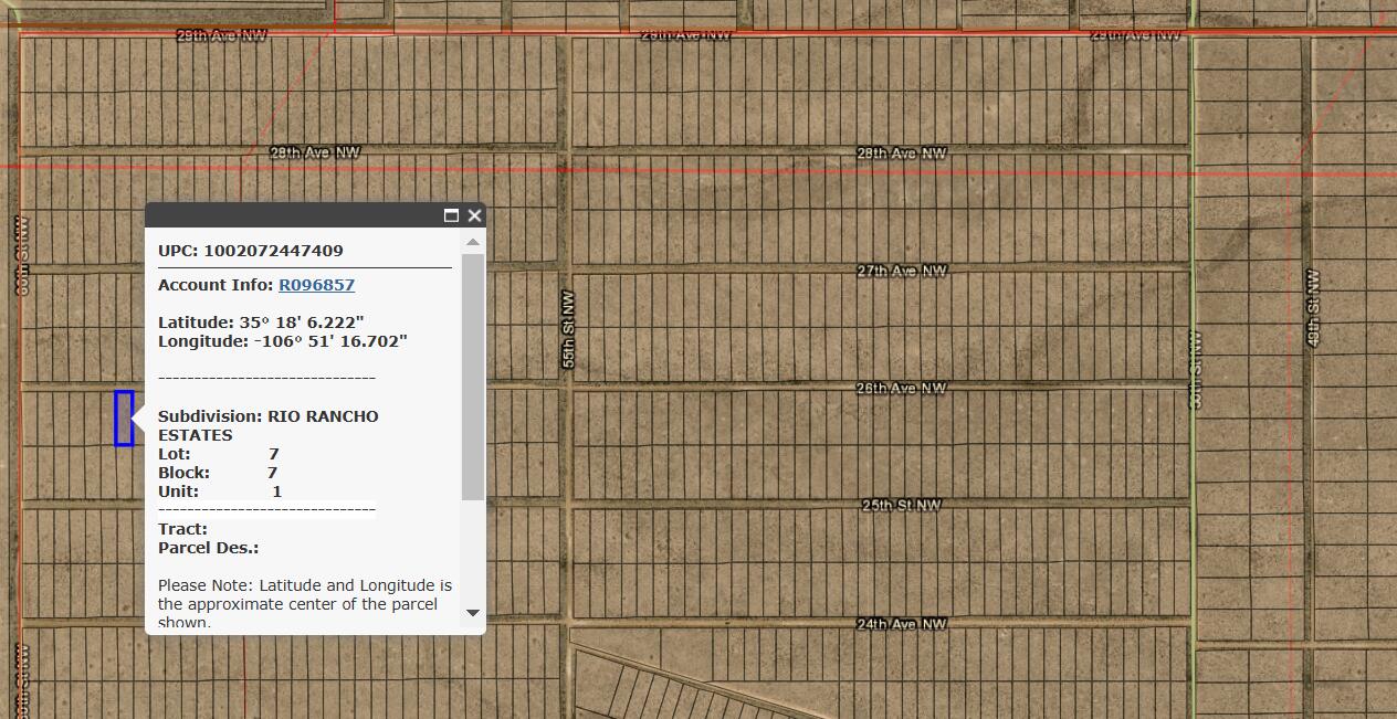 Lt7,8 26th Avenue NW 1, Rio Rancho, NM 87144
