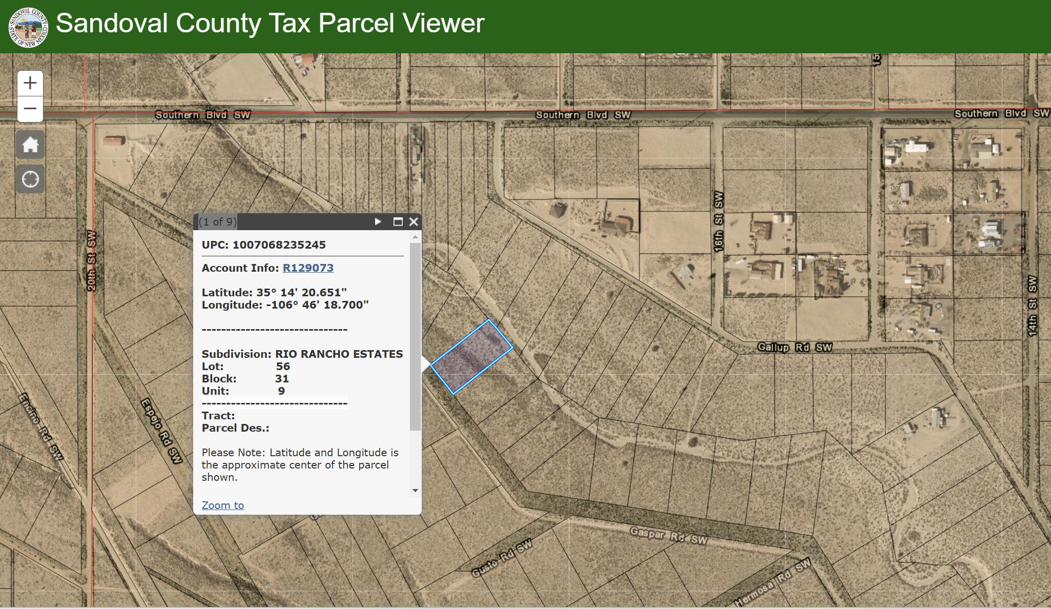  Gaspar Road SW, Rio Rancho, NM 87124