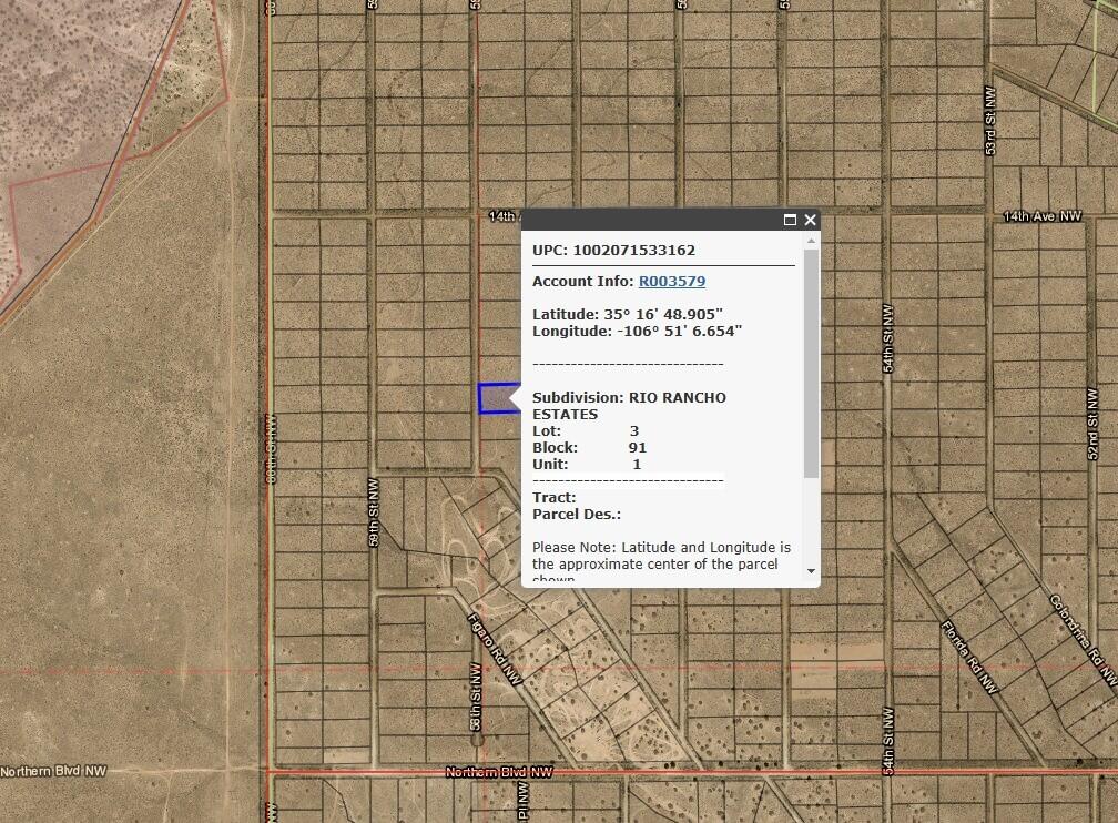 0 58th Street NW, Rio Rancho, NM 87144