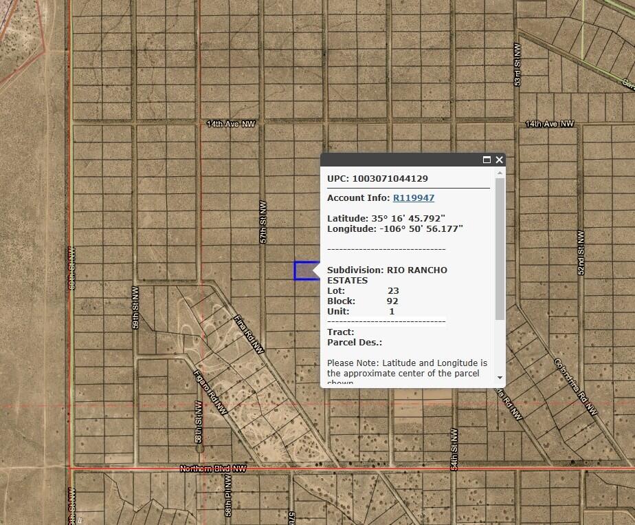 0 56th Street NW, Rio Rancho, NM 87144