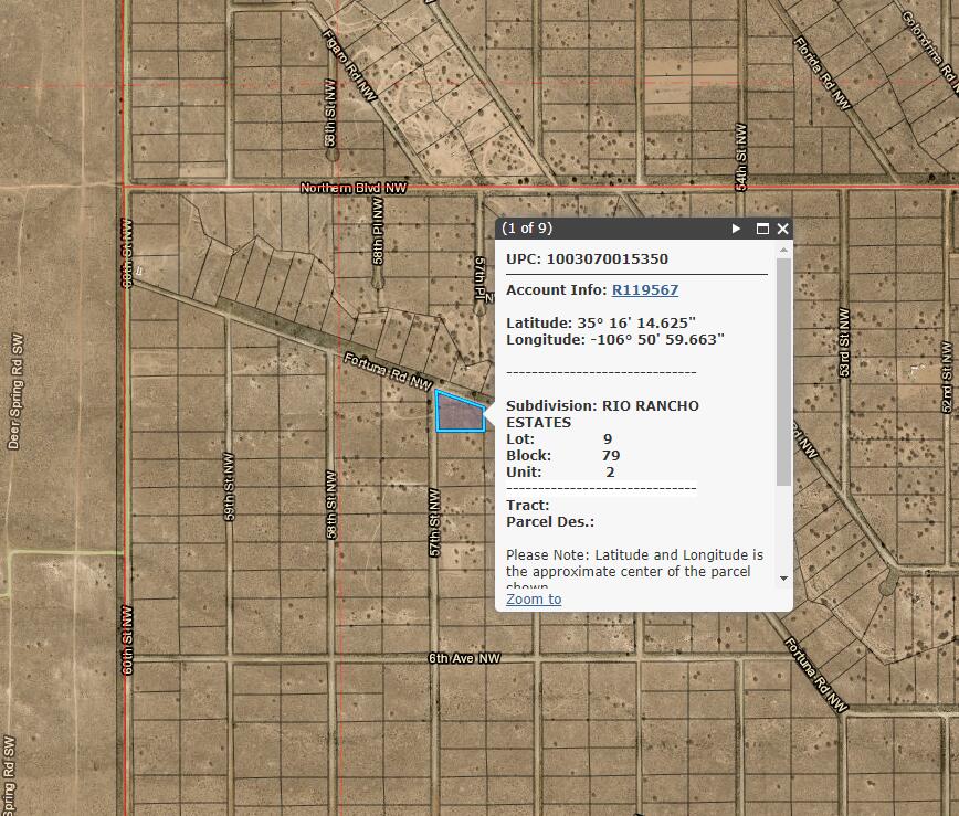 0 57th Street NW, Rio Rancho, NM 87124