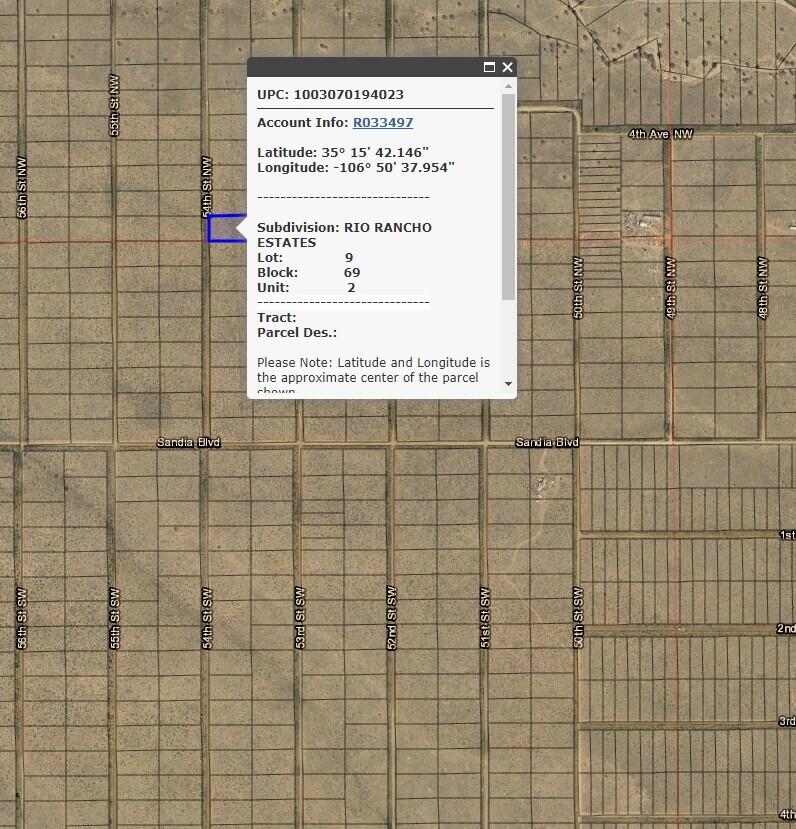 0 54th Street NW, Rio Rancho, NM 87124