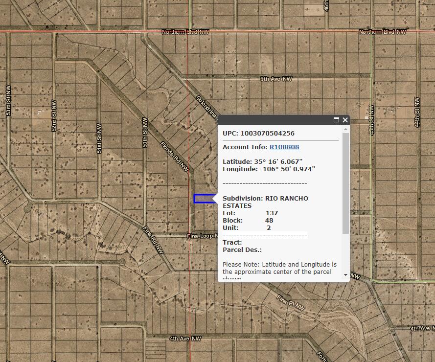 00 Florida Road NW, Rio Rancho, NM 87124
