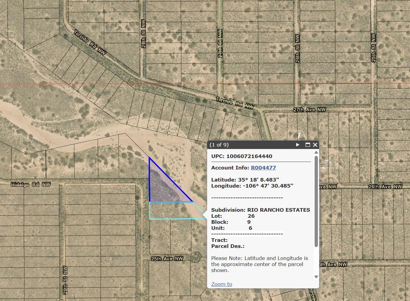 Lot 25 26 28th Street NW, Rio Rancho, NM 87144