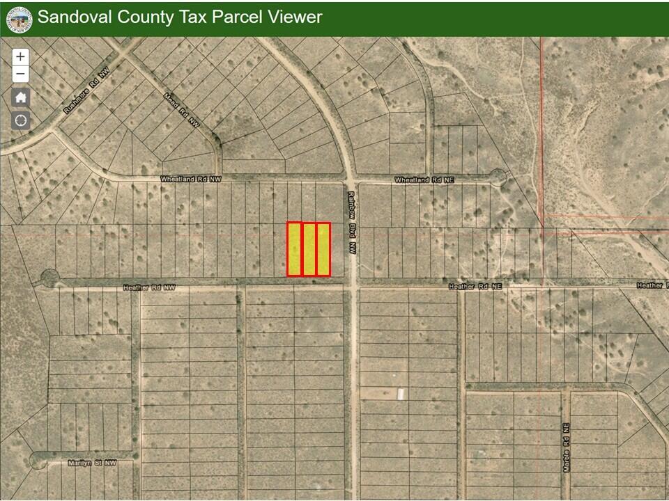 3 lots Heather Road NW, Rio Rancho, NM 87144