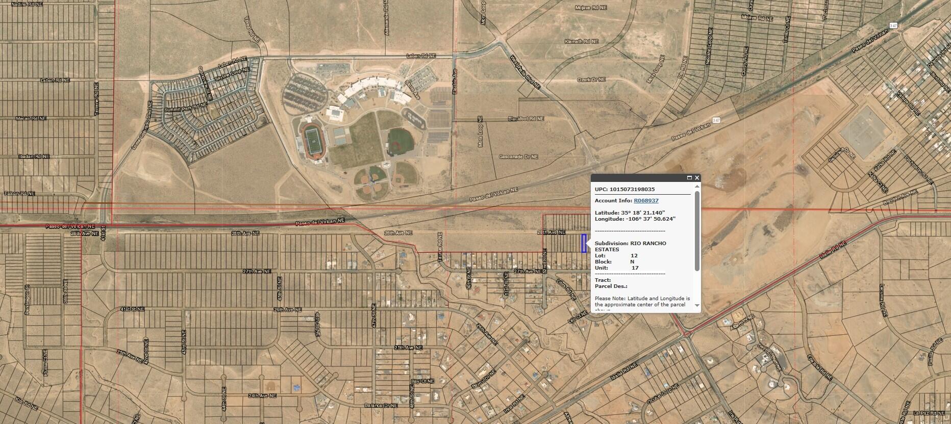 5144 28th (U17 BN L12) Road NE 17, Rio Rancho, NM 87144