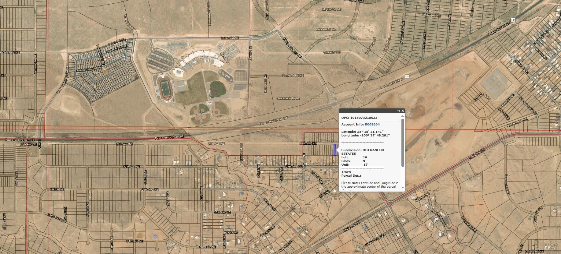 5160 28th (U17 BN L16) Road NE 17, Rio Rancho, NM 87144