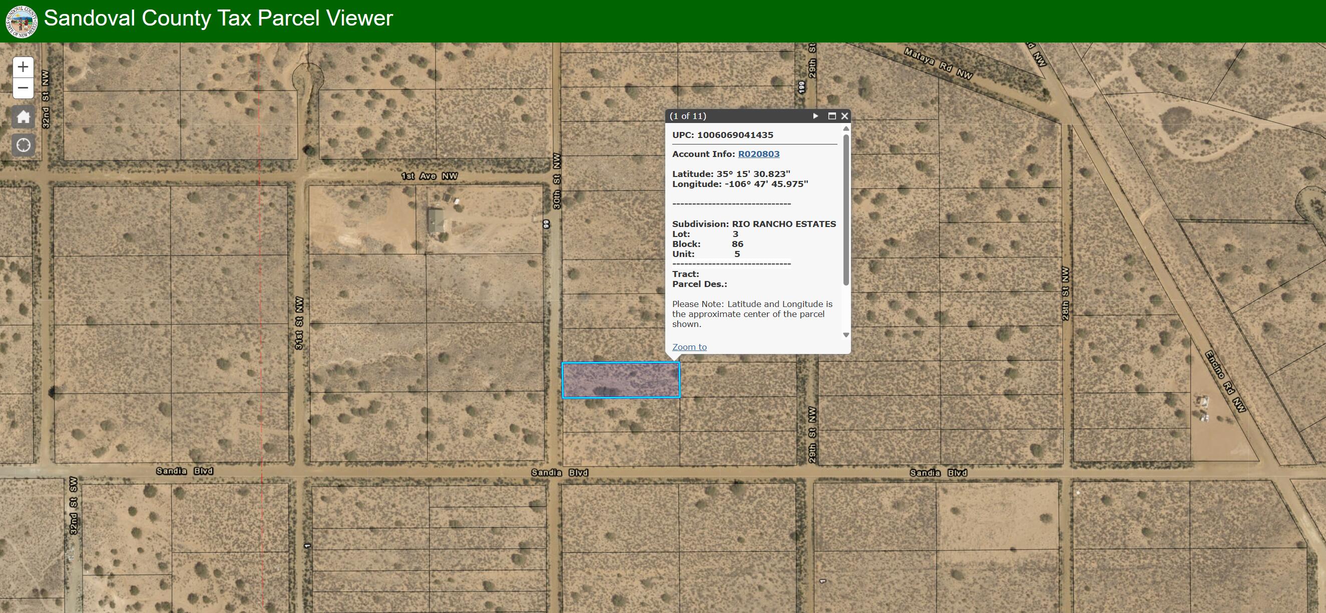  30th Street SW, Rio Rancho, NM 87124