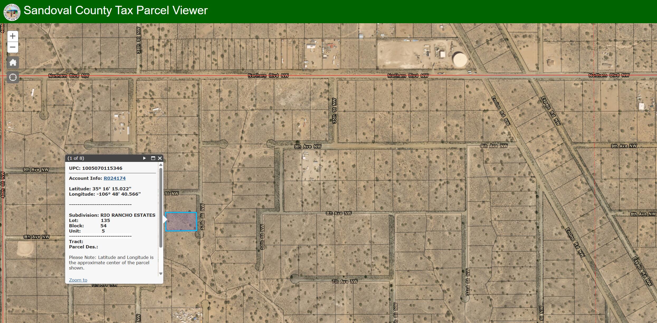  37th Street SW, Rio Rancho, NM 87124
