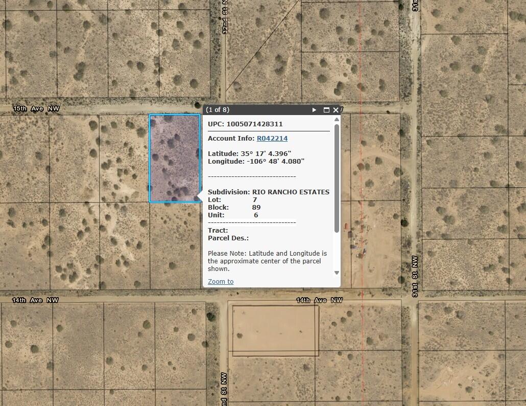 0000 15th Avenue NW, Rio Rancho, NM 87144