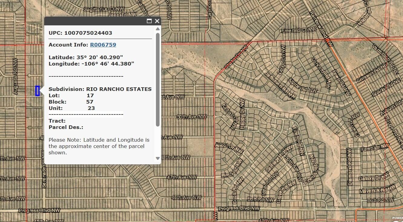 XXX Artura Road NW 23, Rio Rancho, NM 87144