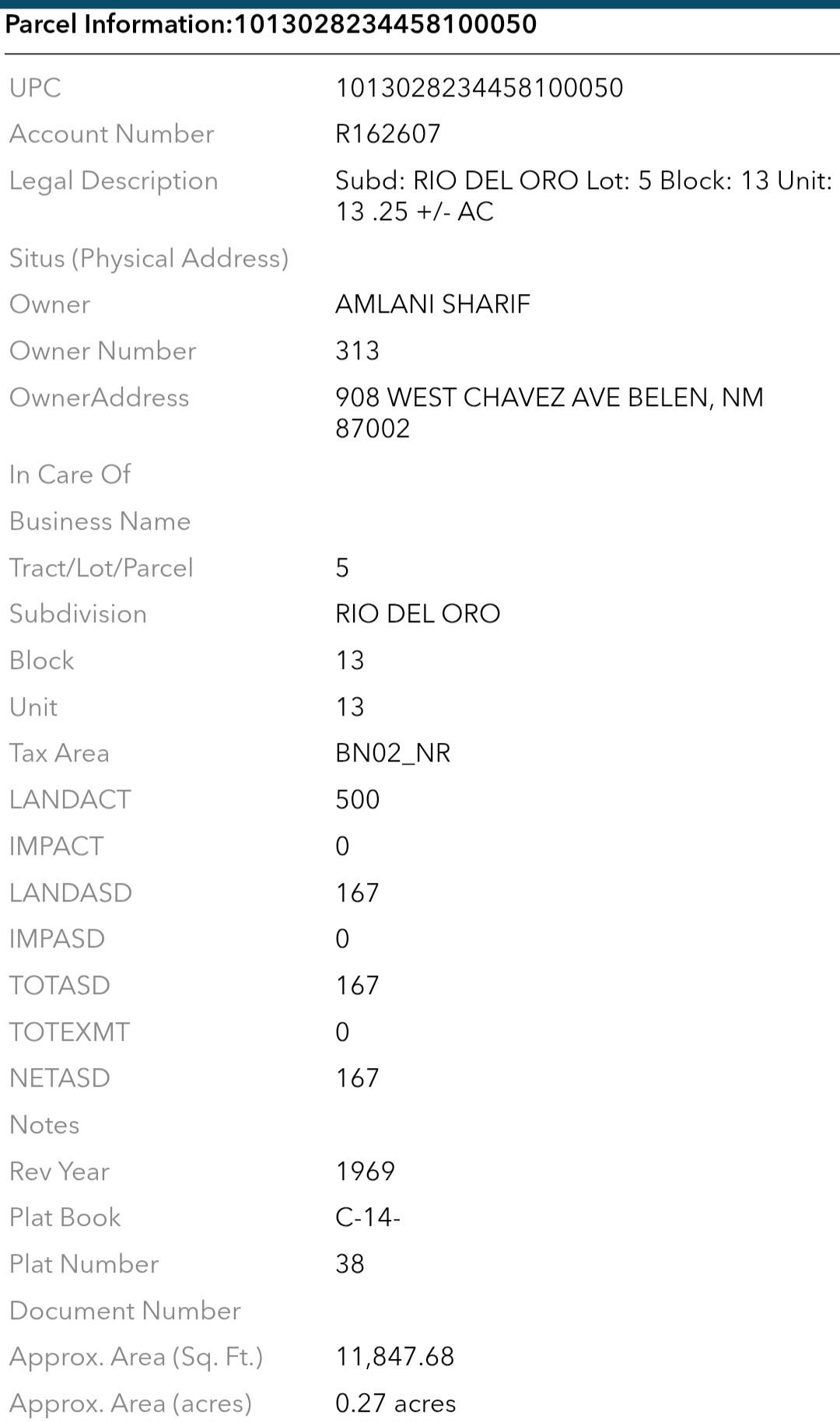 0 Rio Del Oro 5, Belen, NM 87002