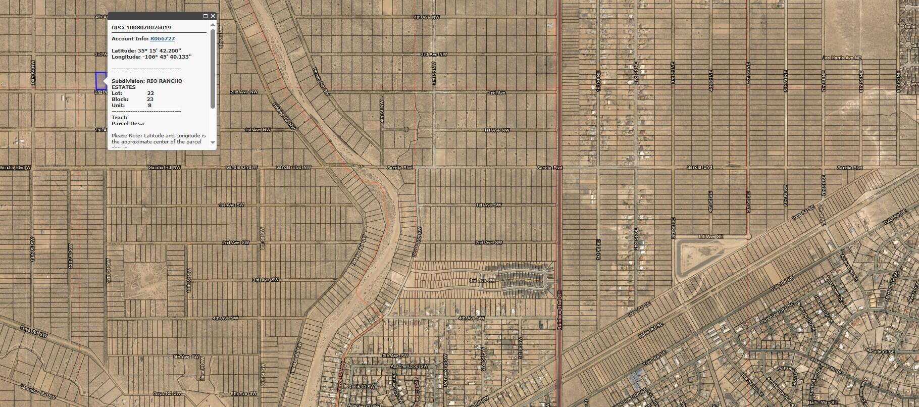  2nd (U8 B23 L22) Avenue SW 8, Rio Rancho, NM 87124