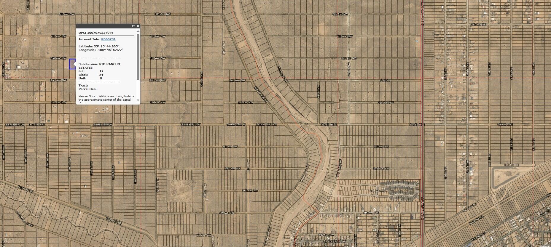  3rd (U8 B24 L12) Avenue NW 8, Rio Rancho, NM 87124