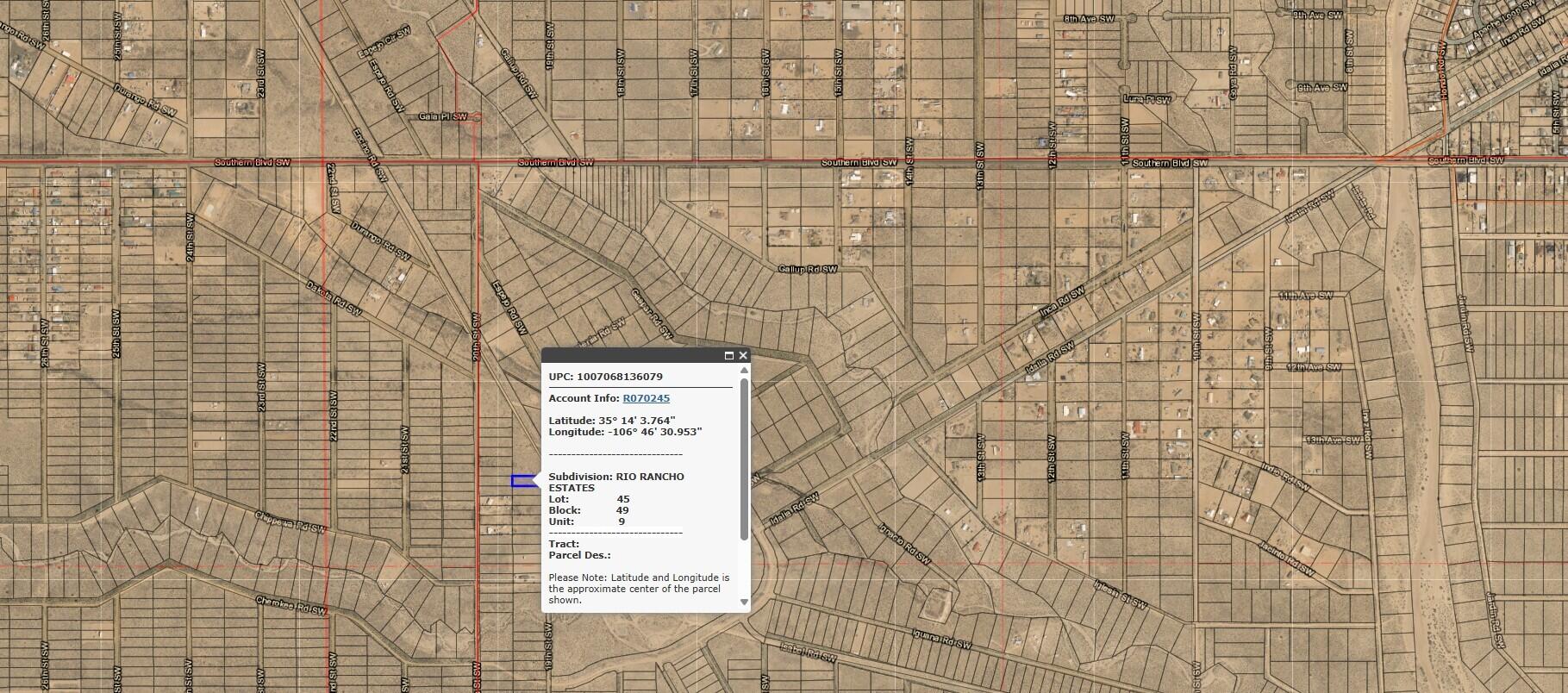  2019th (U9 B49 L45) Street SW 9, Rio Rancho, NM 87124