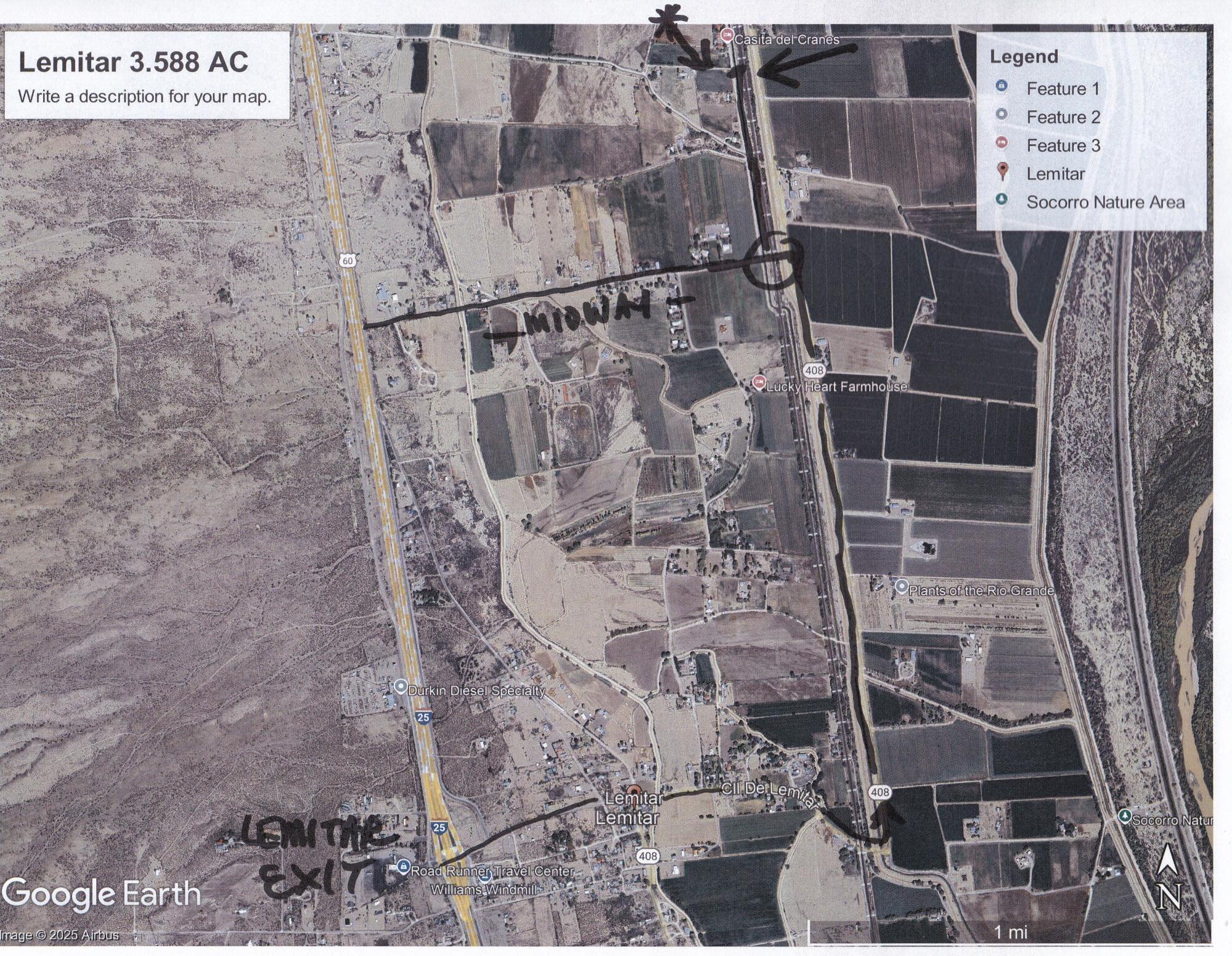 Photo 6 —  MIDWAY RD./DITCH