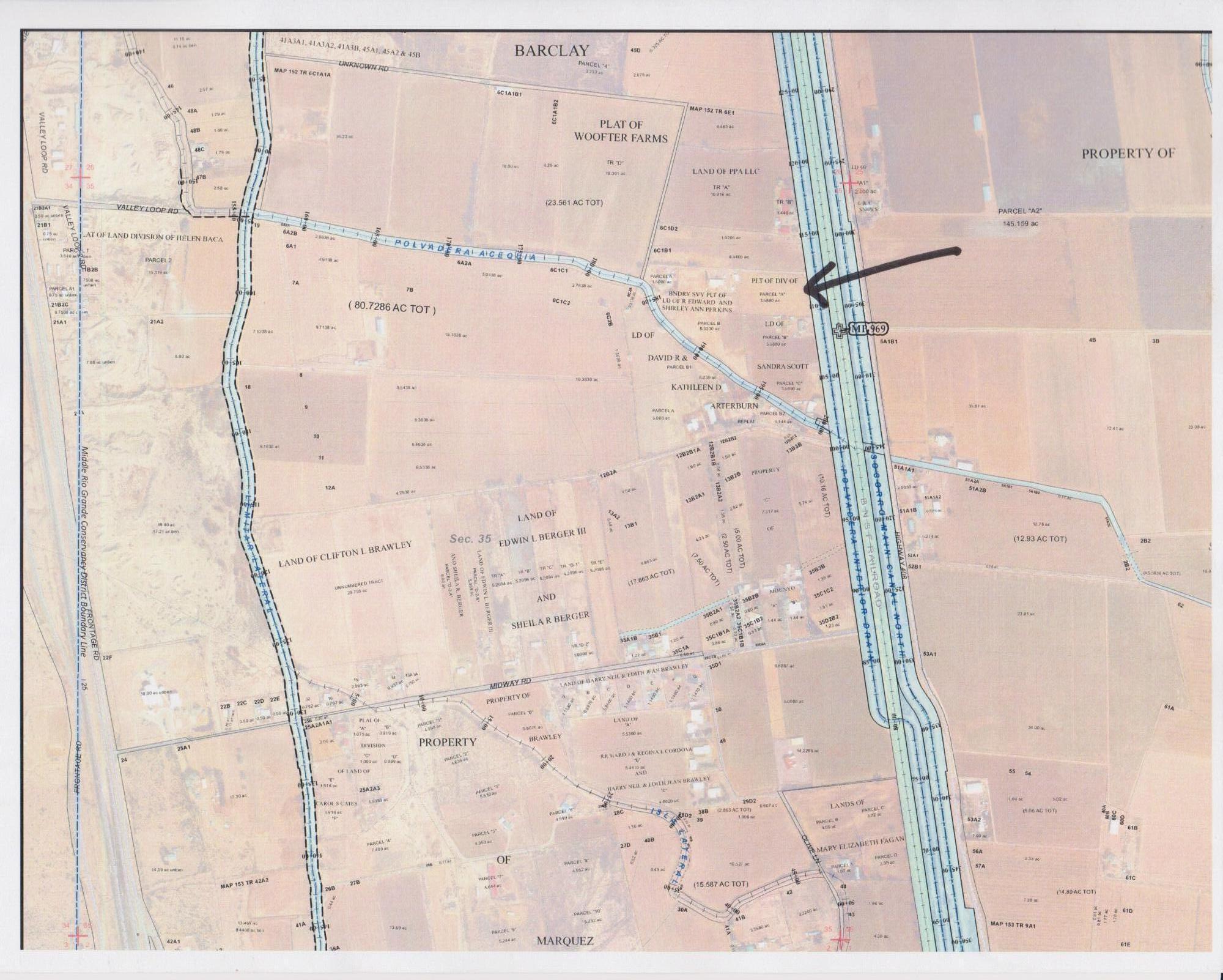 Photo 5 —  MIDWAY RD./DITCH