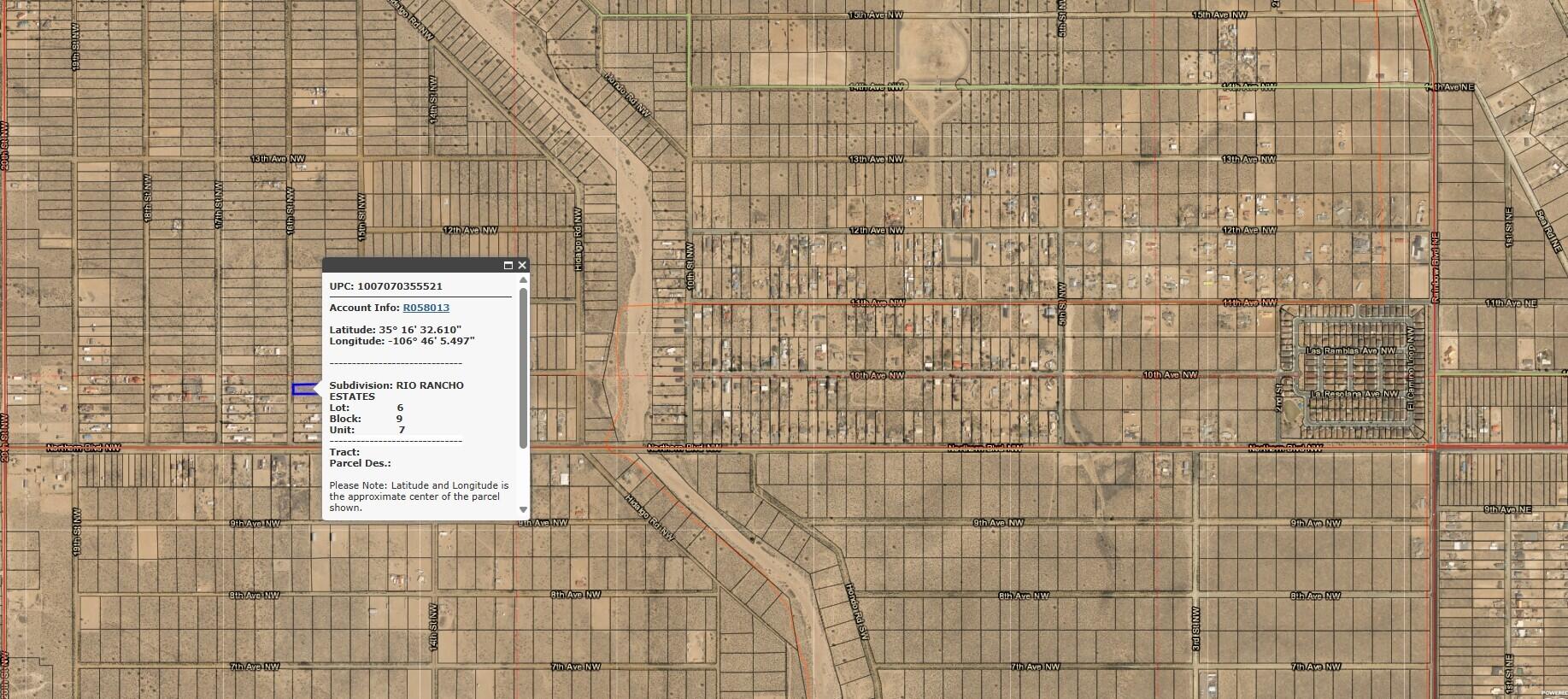  16th (U7 B9 L6) Street NW 7, Rio Rancho, NM 87144