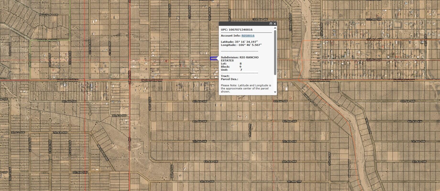  16th (U7 B9 L8) Street NW 7, Rio Rancho, NM 87124