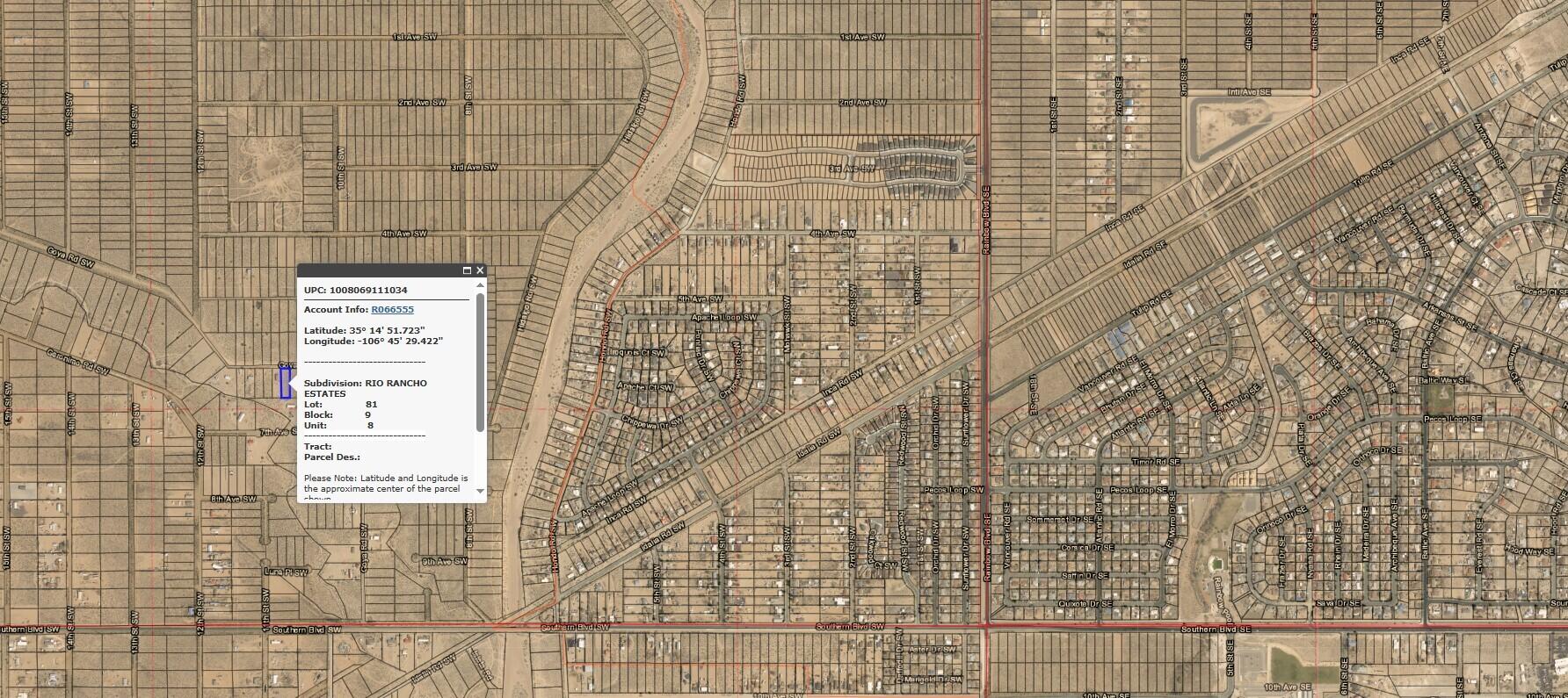  Goya (U8 B9 L81) Road SW 8, Rio Rancho, NM 87124