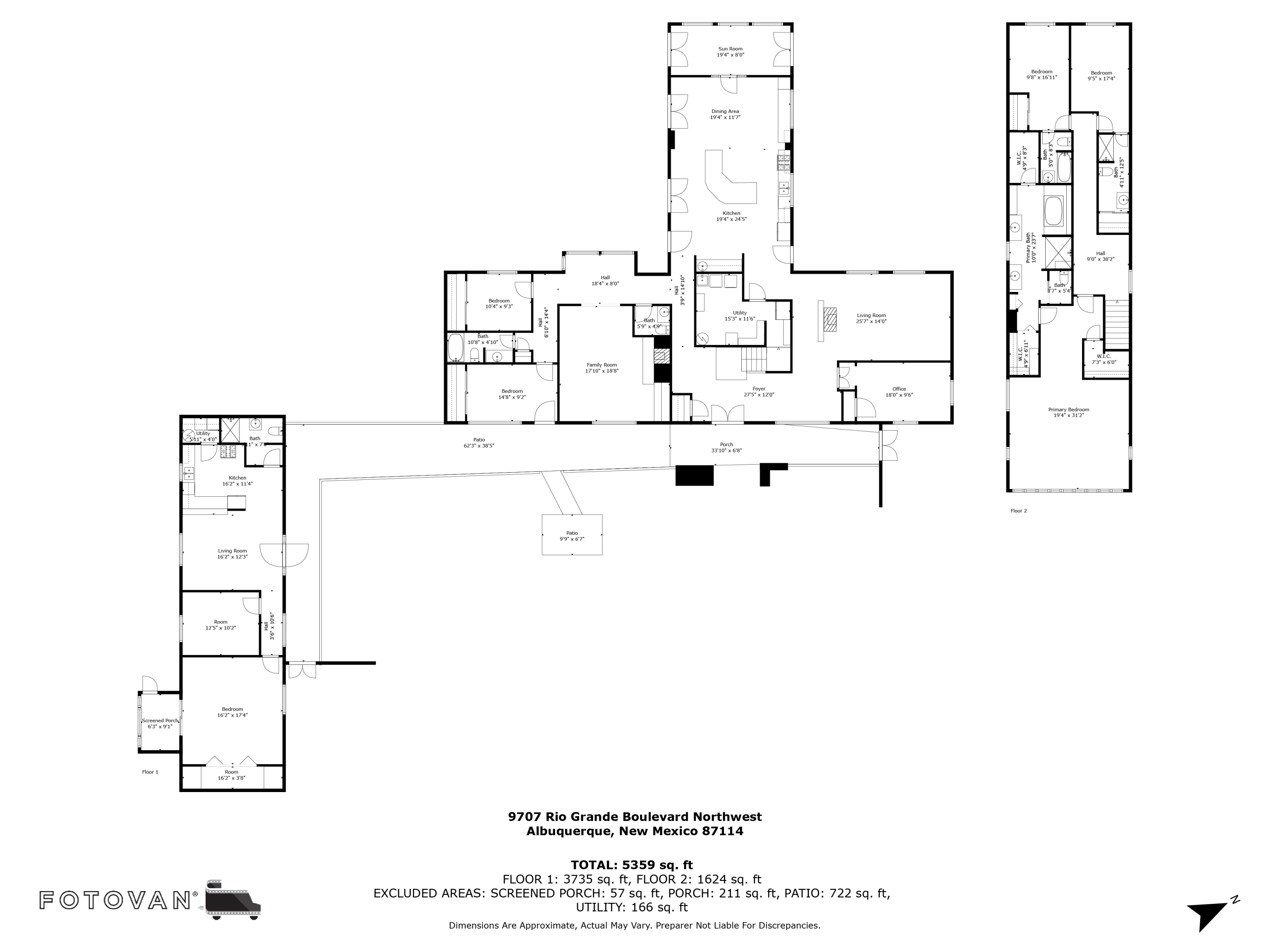 Photo 2 — 9707 Rio Grande Boulevard NW