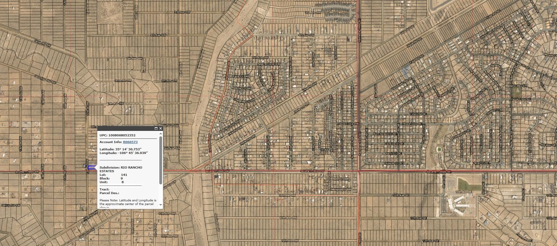  12th (U8 B9 L141) Street SW 8, Rio Rancho, NM 87124