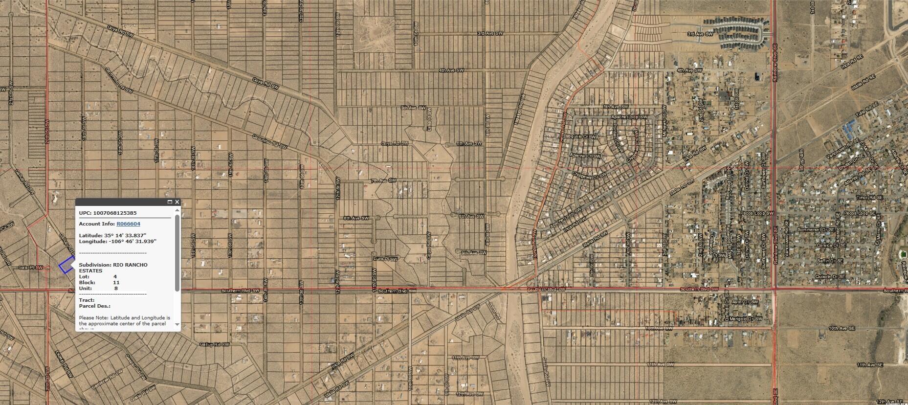  Gallup (U8 B11 L4) Road SW 8, Rio Rancho, NM 87124