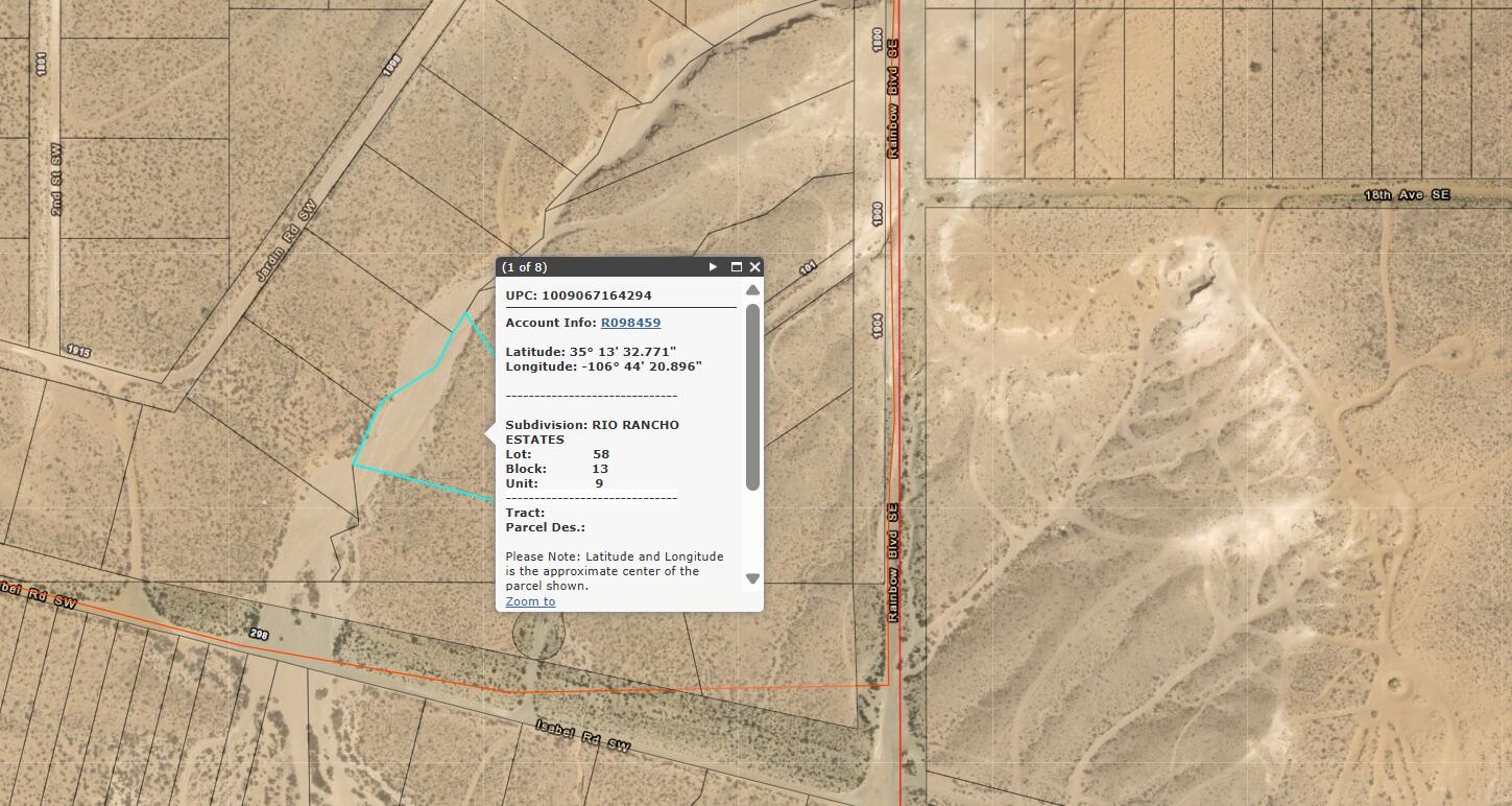 XXX Jurado Road SW 9, Rio Rancho, NM 87124