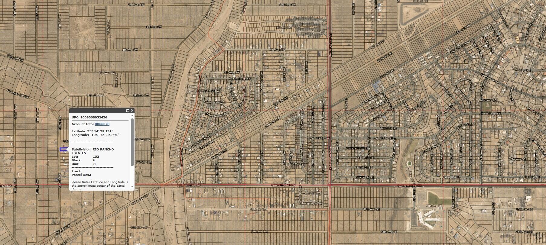  12th (U8 B9 L152) Street SW 8, Rio Rancho, NM 87124