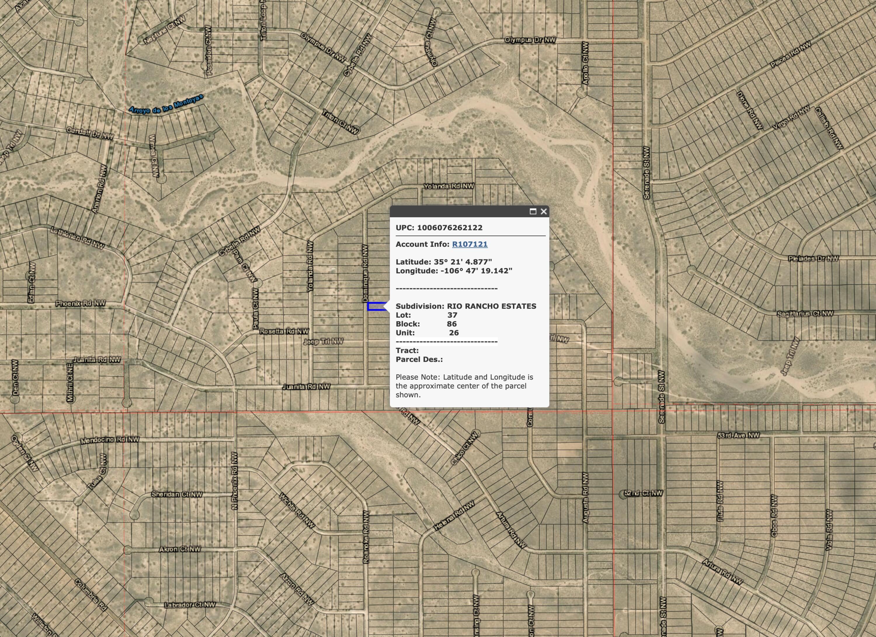  Dominique (U26, B86, L37) NW, Rio Rancho, NM 87144