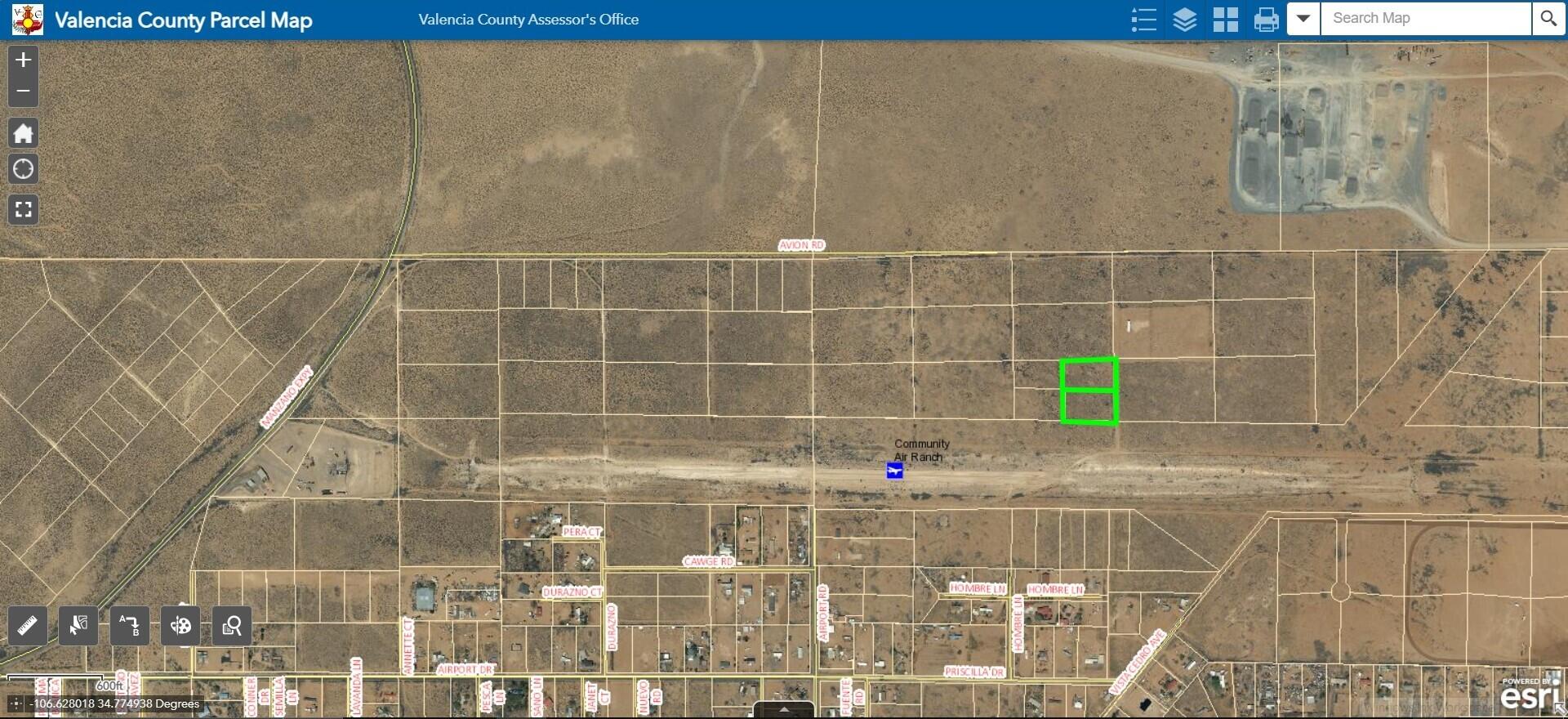 Lot 27 B&C Valencia Community Air Ranch, Los Lunas, NM 87031