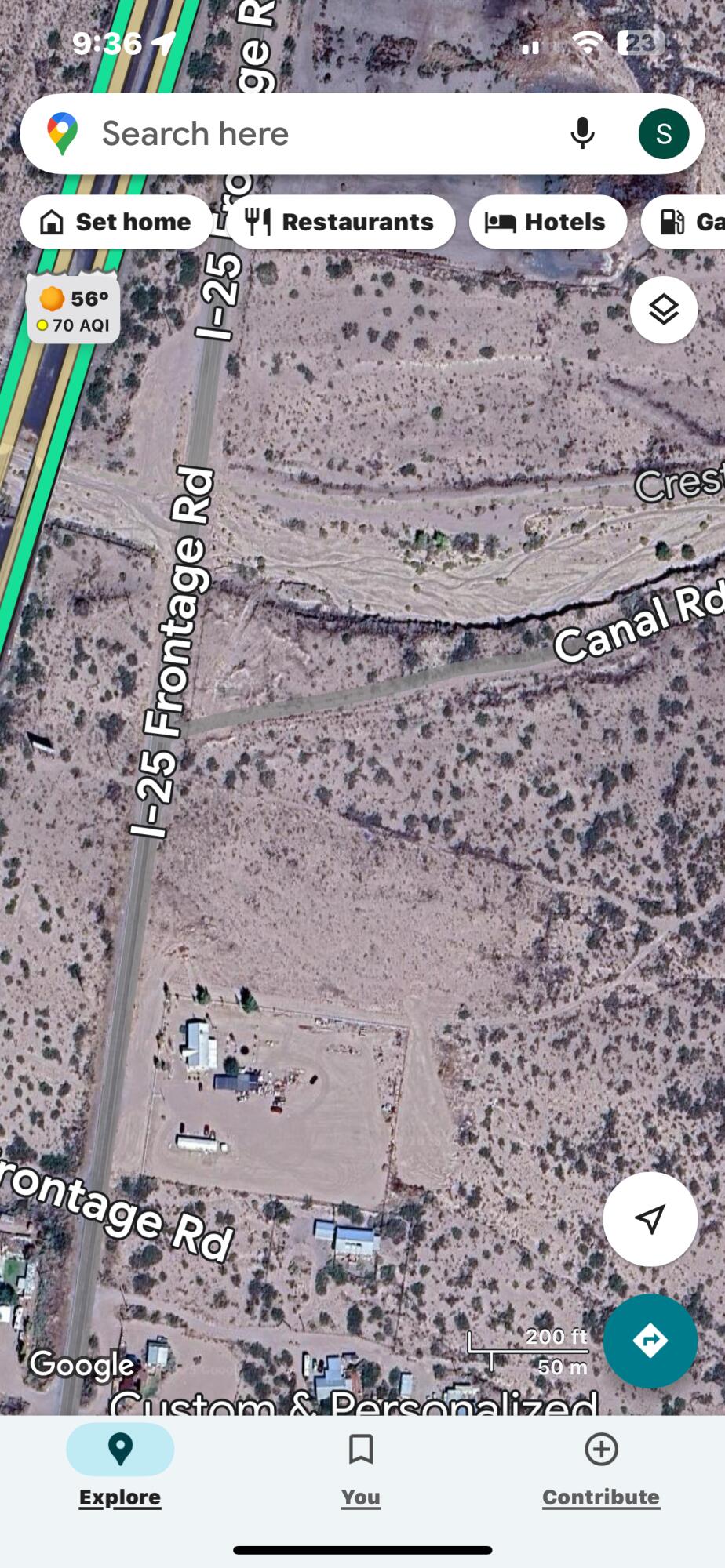 Photo 4 —  E Frontage Tract B1 Road