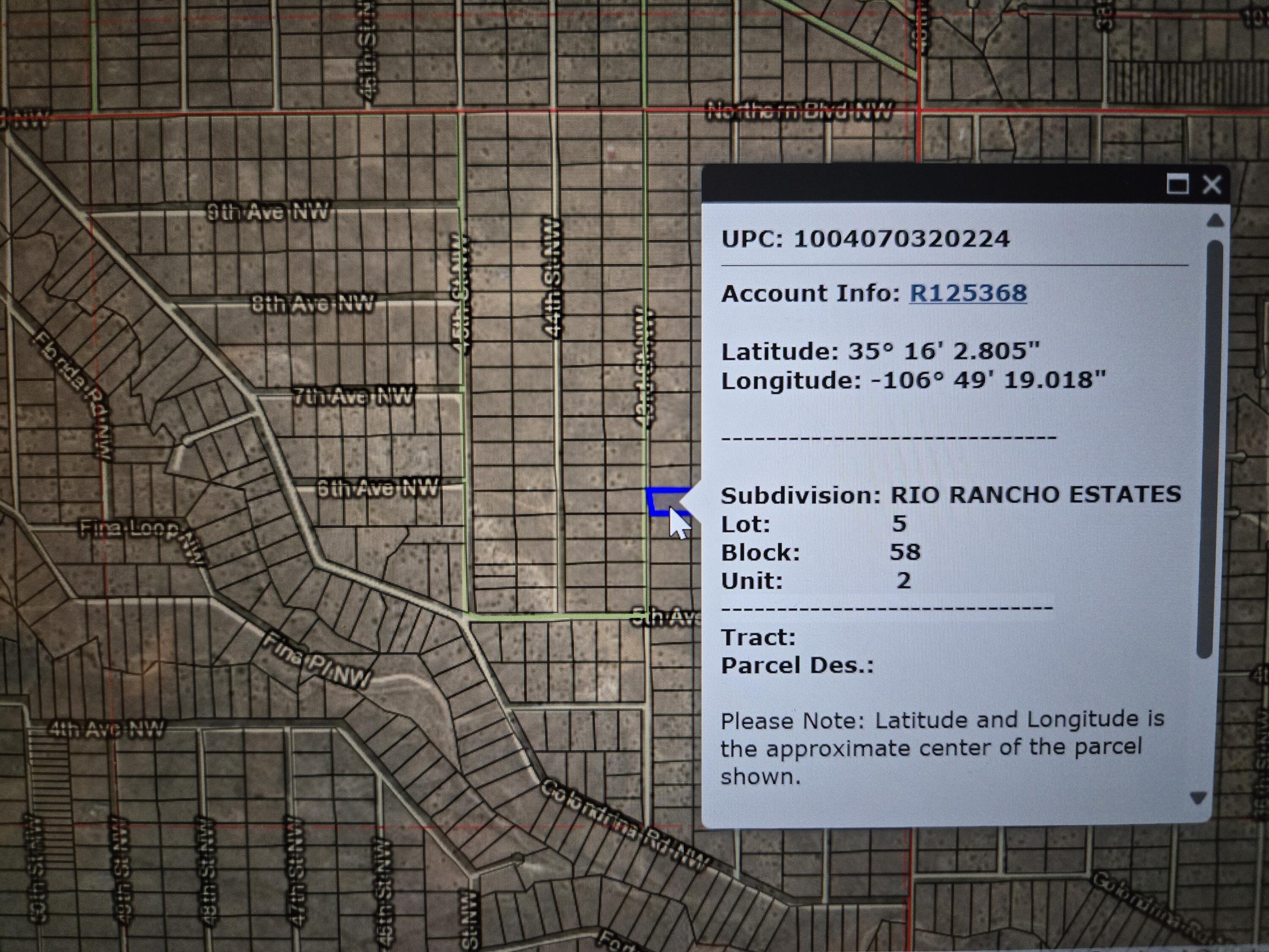 0 43rd St NW Blk 58 Lot 5 Unit 2, Rio Rancho, NM 87124
