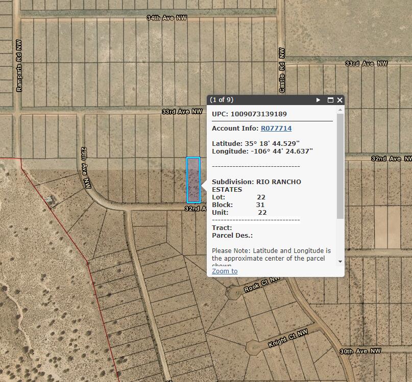 32nd Avenue NW, Rio Rancho, NM 87144